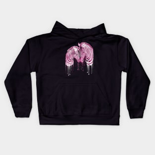 Zebra Lovers 12 Kids Hoodie